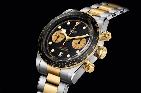 chronograph tudor black bay|tudor black bay chrono used.